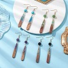 304 Stainless Steel Dangel Earrings EJEW-JE06029-S-2