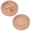 Wooden Jewelry Display Trays for Bracelets Necklaces ODIS-WH0086-229-1