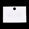 Paper Jewelry Display Cards CDIS-M005-17-1