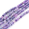 Natural Weathered Agate Beads Strands X-G-L534-01-6mm-1