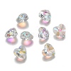 Romantic Valentines Ideas Glass Charms X-G030V10mm-39-1