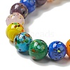 Handmade Lampwork Beads Strand LAMP-C008-02D-3