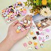  100Pcs 10 Styles Stationery Theme Opaque Resin Cabochons CRES-NB0001-33-5