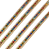 Fashewelry Zinc Alloy Rhinestone Strass Chains FIND-FW0001-30G-11