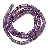 Natural Amethyst Heishi Beads Strands G-A299-A13-01-3