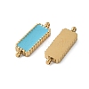 304 Stainless Steel Enamel Connector Charms STAS-G353-04G-06-2