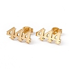 Number Earrings LS-EJEW-F286-01A-G-1