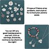 150Pcs 15 Style Tibetan Style Alloy Pendants TIBEP-FH0001-13-3