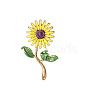 Fashionable Sunflower Enamel Pins PW-WG8B792-01-1