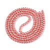 Baking Painted Glass Pearl Bead Strands HY-Q003-3mm-77-A-3