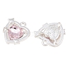 Y2K Style Alloy & Glass Pendants GL-CBA1FD3-03S-02-2