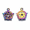 Rainbow Color Alloy Pendants PALLOY-S180-034-RS-2