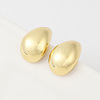 Rack Plating Brass Teardrop Stud Earrings EJWE-Q766-03G-3