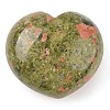 Natural Unakite Thumb Massage Stone G-I367-06L-1