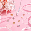 12Pcs 2 Colors 201 Stainless Steel Pendants STAS-UN0041-54-2