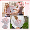 Crochet Polyester Flower AJEW-BC0007-57-6