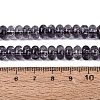 Crackle Transparent Glass Beads Strands GLAA-N074-02A-15-4
