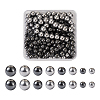 8 Strands 8 Styles Non-magnetic Synthetic Hematite Beads Strands G-TA0001-41-1