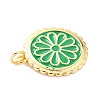 Real 18K Gold Plated Brass Pendants KK-L206-013G-06-4