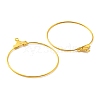Iron Ring Hoop Earring Pendant IFIN-E025-02G-3