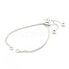 925 Sterling Silver Chain Bracelet Making MAK-L016-001S-1