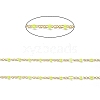 Enamel Oval Link Chains CHC-K014-10G-04-2