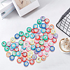 200Pcs Printed Handmade Polymer Clay Beads CLAY-PA0001-54-7