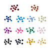 Craftdady 490Pcs 14 Colors Imitation Jade Glass Beads Strands GLAA-CD0001-13-10