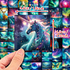 50Pcs Auroral Scenery PVC Adhesive Waterproof Stickers Self-Adhesive Stickers PW-WG9157F-01-3