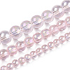 Electroplate Transparent Glass Beads Strands LS-GLAA-T032-T6mm-AB10-4