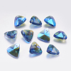 Faceted Glass Rhinestone Charms RGLA-F050-B-206PS-1