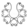 Titanium Steel Flower Clip On Nipple Rings WG76523-03-1