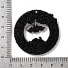 Halloween Theme Opaque Printed Acrylic Pendants SACR-Z006-07C-3