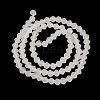 Imitate Austrian Crystal Frosted Glass Beads Strands EGLA-A039-T6mm-MD13-2