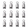 Tarnish Resistant 304 Stainless Steel Folding Crimp Ends X-STAS-R063-29-1