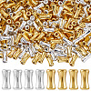 400Pcs 2 Colors Alloy Beads FIND-SP0002-39A-1