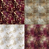 24Pcs 12 Styles Leaf Scrapbook Paper Pad PW-WG5F0C5-01-2