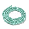 Electroplate Opaque Glass Beads Strands LS-EGLA-A035-P3mm-A14-2