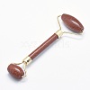 Synthetic Goldstone Brass Face Massager MRMJ-G009-19G-2