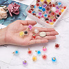 Mega Pet 80Pcs 20 Style Plastic/Resin Frosted Pendants FIND-MP0001-01-5