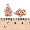 Christmas Theme Opaque Resin Pendants RESI-S08-01K-3