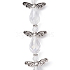 Angel Fairy Shape Electroplate Transparent Glass Beads Strands AJEW-JB01172-03-1