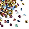 Resin Rhinestone Pointed Back Cabochons MRMJ-XCP0001-62-2