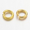 Open Jump Rings Brass Jump Rings JRC5MM-G-2