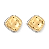 304 Stainless Steel Stud Earrings EJEW-U045-04D-GP-4