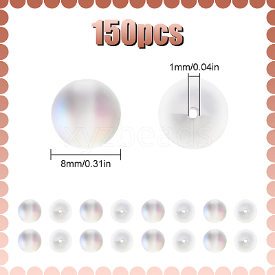 Glass Beads G-SP0001-03B-02-1