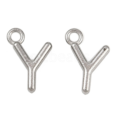 304 Stainless Steel Charms STAS-G356-08P-Y-1