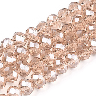 Electroplate Glass Beads Strands LS-EGLA-A034-T3mm-A29-1