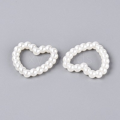 ABS Plastic Imitation Pearl Beads KY-Q004-06A-1