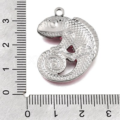304 Stainless Steel Pendants STAS-N108-95P-1